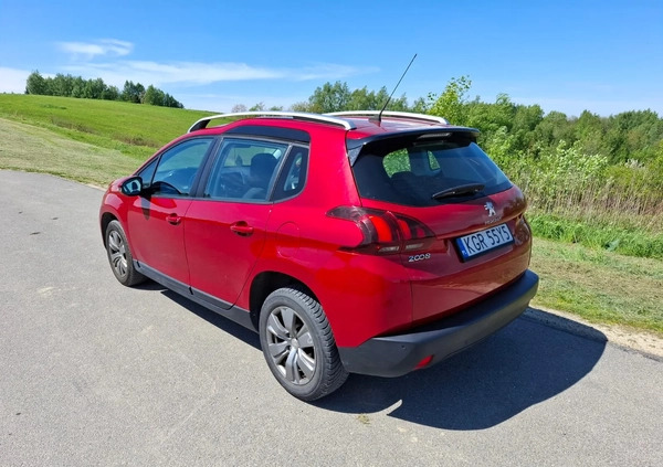 Peugeot 2008 cena 49900 przebieg: 63500, rok produkcji 2017 z Rzeszów małe 211